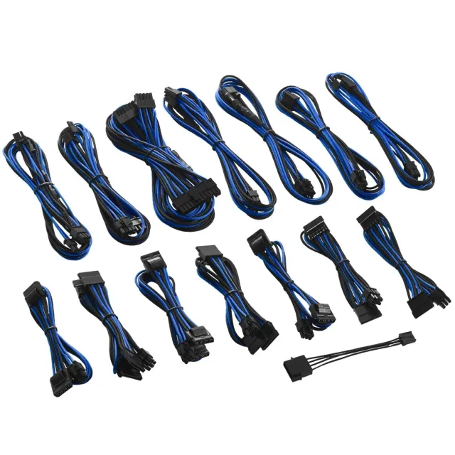 CableMod C-Series ModFlex Kabelkit Corsair zwart blauw
