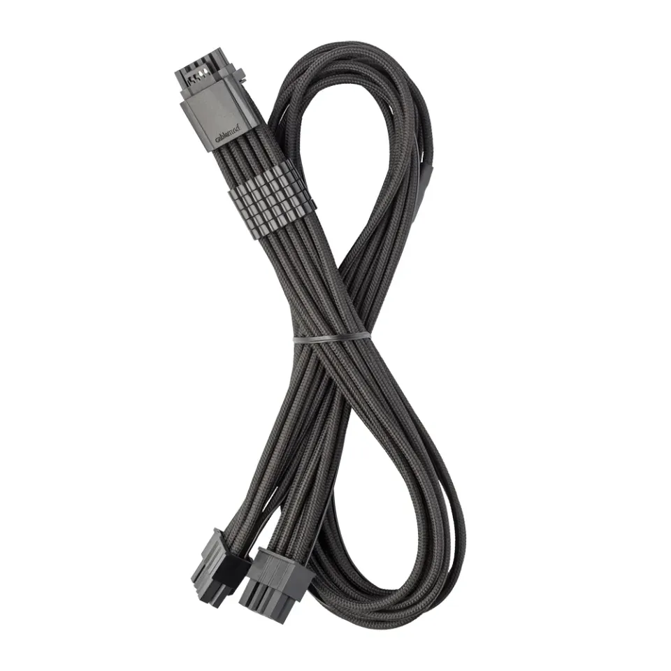 CableMod C Pro ModFlex 12VHPWR kabel zwart Corsair 60cm