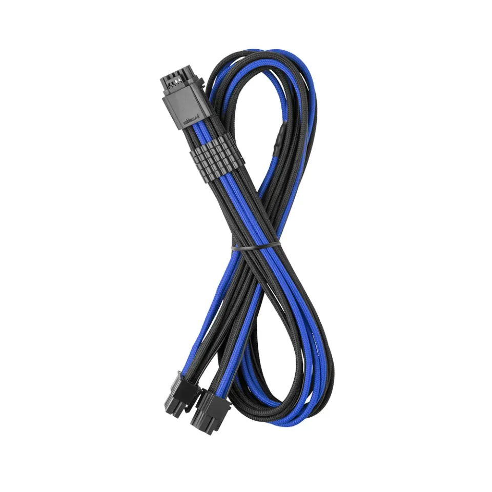 CableMod E-Series Pro ModFlex 12VHPWR PCI-e kabel zwart-blauw 60cm