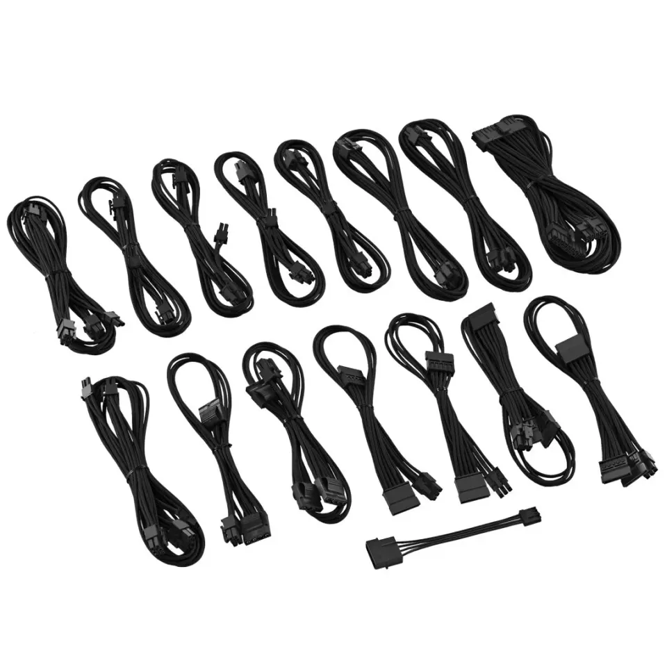 CableMod E-Series ModFlex voedingskabelset zwart EVGA GS PS
