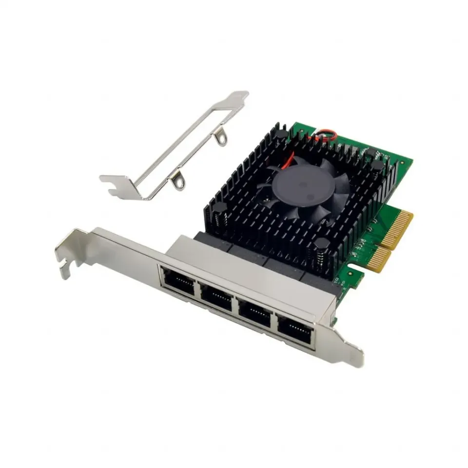 Microconnect I225-T4 Quad netwerkkaart 2.5G 4-poorts