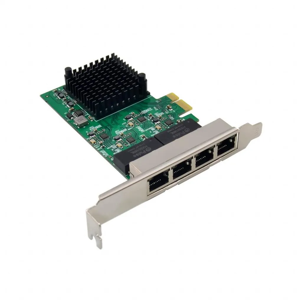 Microconnect RTL8111H netwerkkaart PCIe 4x RJ45 gigabit