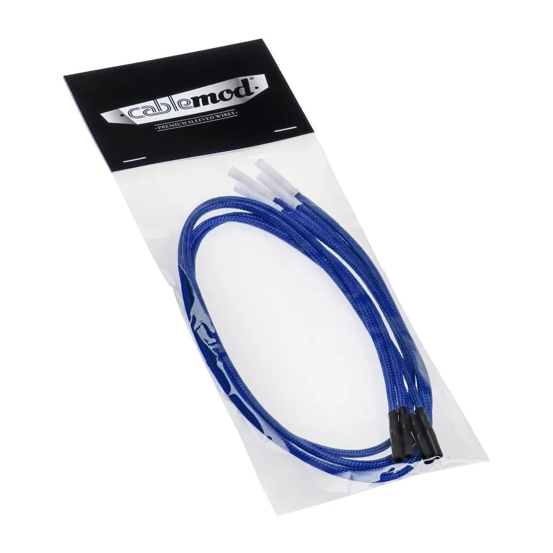 CableMod ModFlex Sleeved Wires blauw 60cm 4-pack