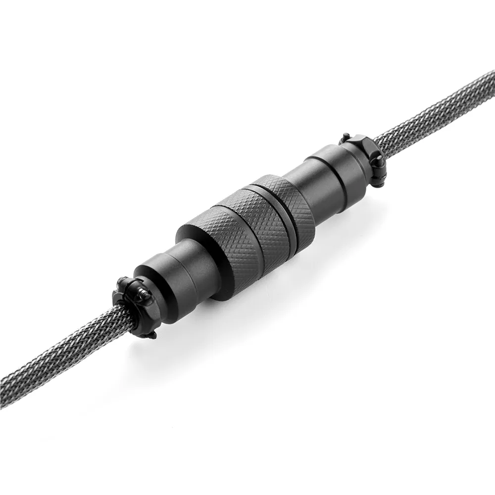 CableMod Pro spiraaltoetsenbordkabel 150cm carbon grijs USB-C