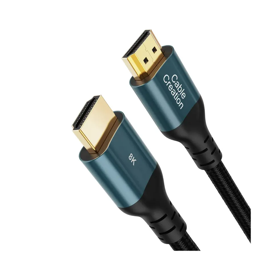 CableCreation Ultra HD HDMI 8K Kabel blauw 1m