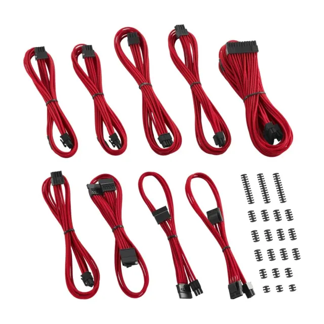 CableMod C-Series ModMesh kabelset Corsair rood
