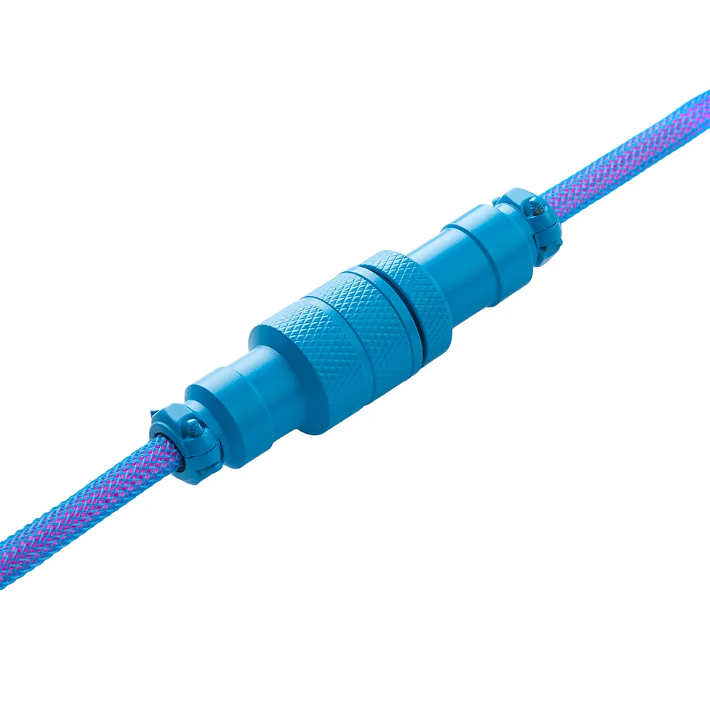 CableMod Pro toetsenbordkabel USB-A/USB-C 150cm galaxy blauw