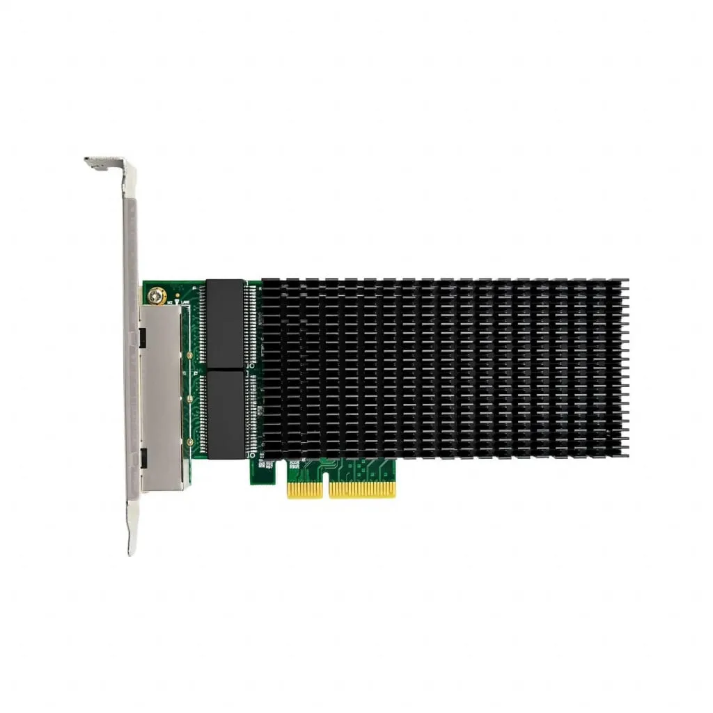 Microconnect I210-T4 Quad netwerkkaart 1GbE 4x RJ45 PCIe x4