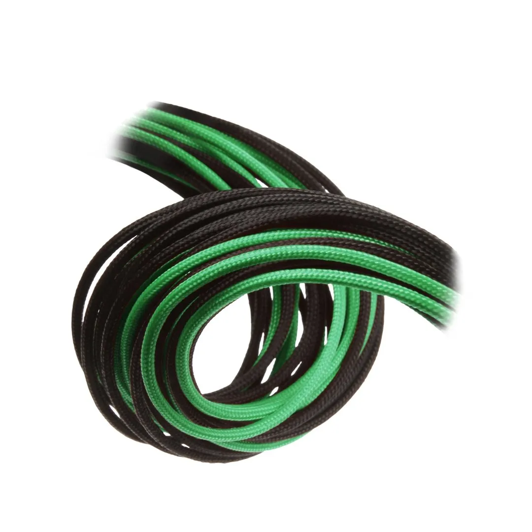 CableMod C-Series Essentials kabelkit Corsair RM zwart-groen