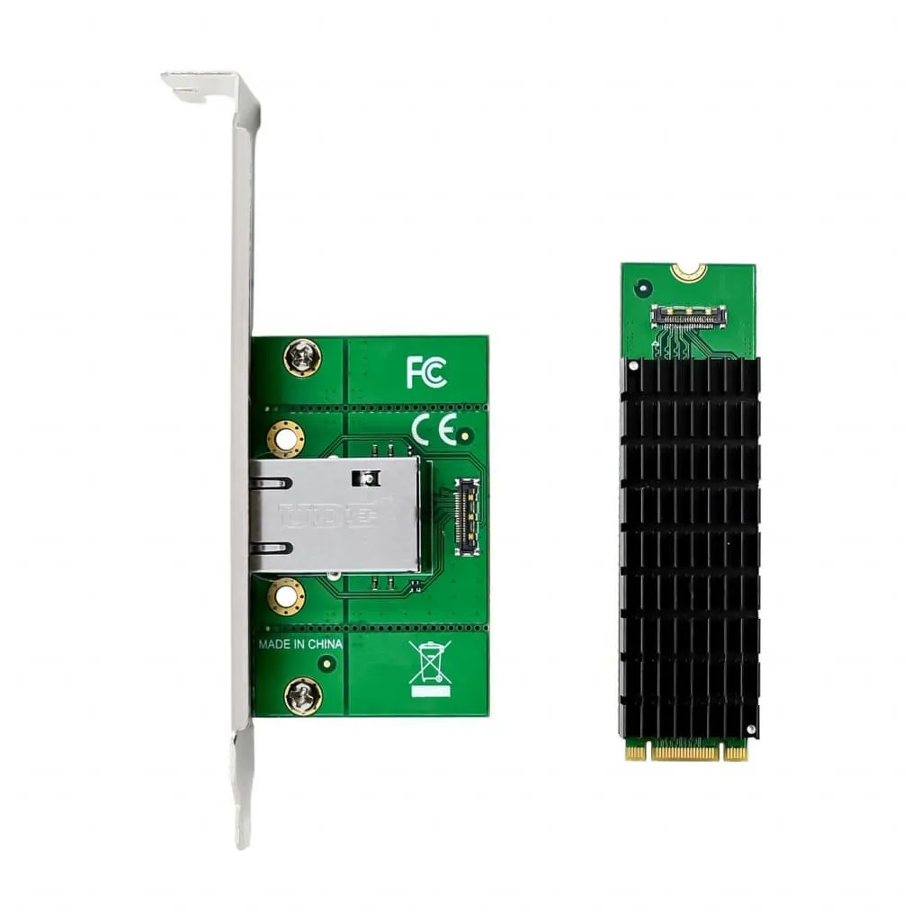 Microconnect AQC113 PCIe M.2 10G netwerkkaart single-port