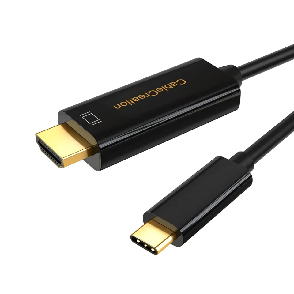 CableCreation USB-C naar HDMI Kabel 1,8M Zwart 4K 60Hz