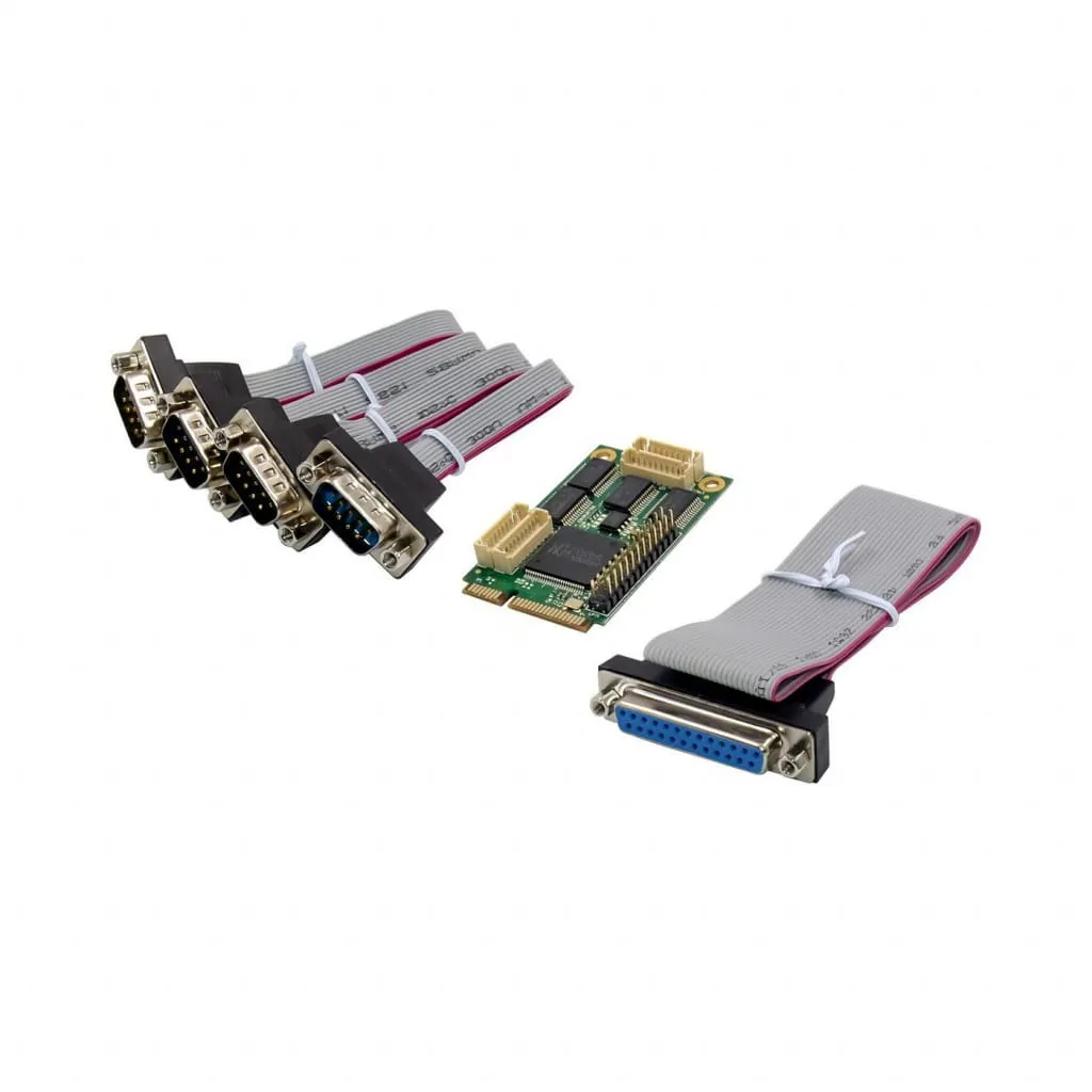 Microconnect CH384L 4S1P Mini PCIe uitbreidingskaart