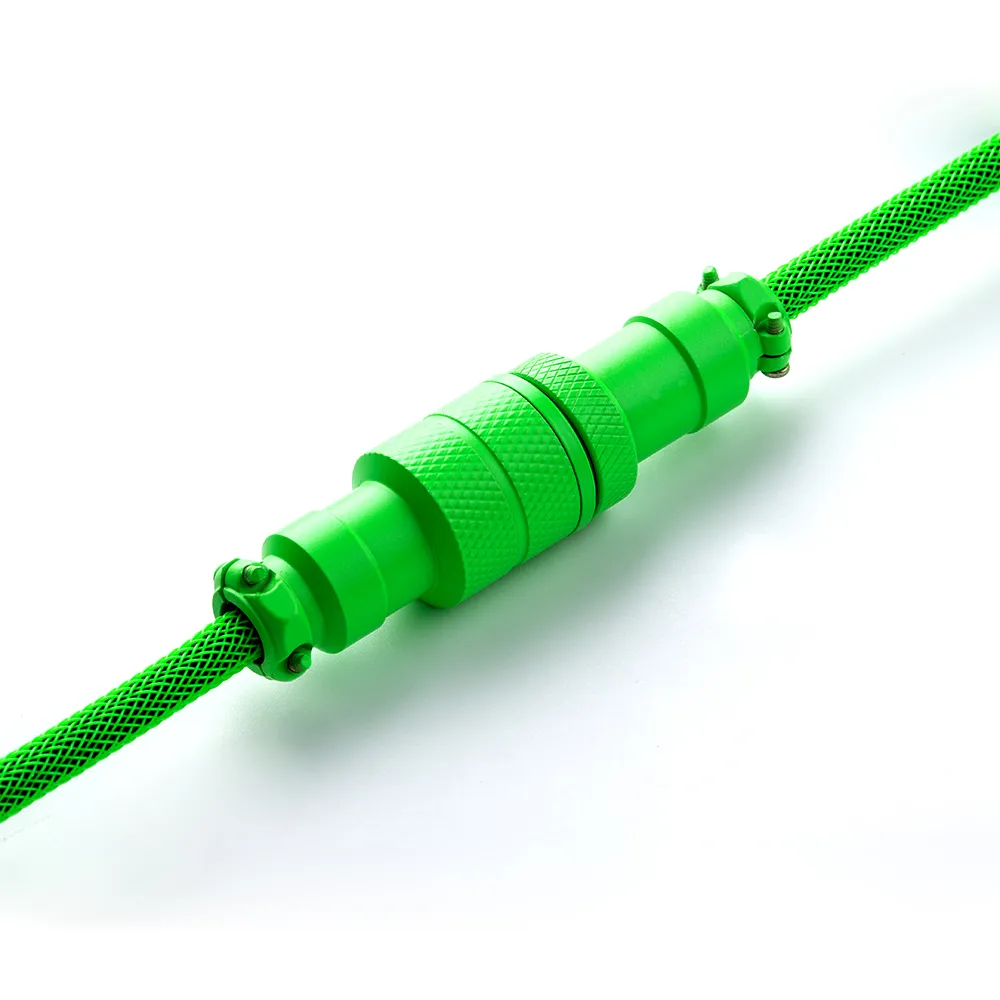 CableMod Pro spiraal toetsenbordkabel USB-C 150cm viper-groen
