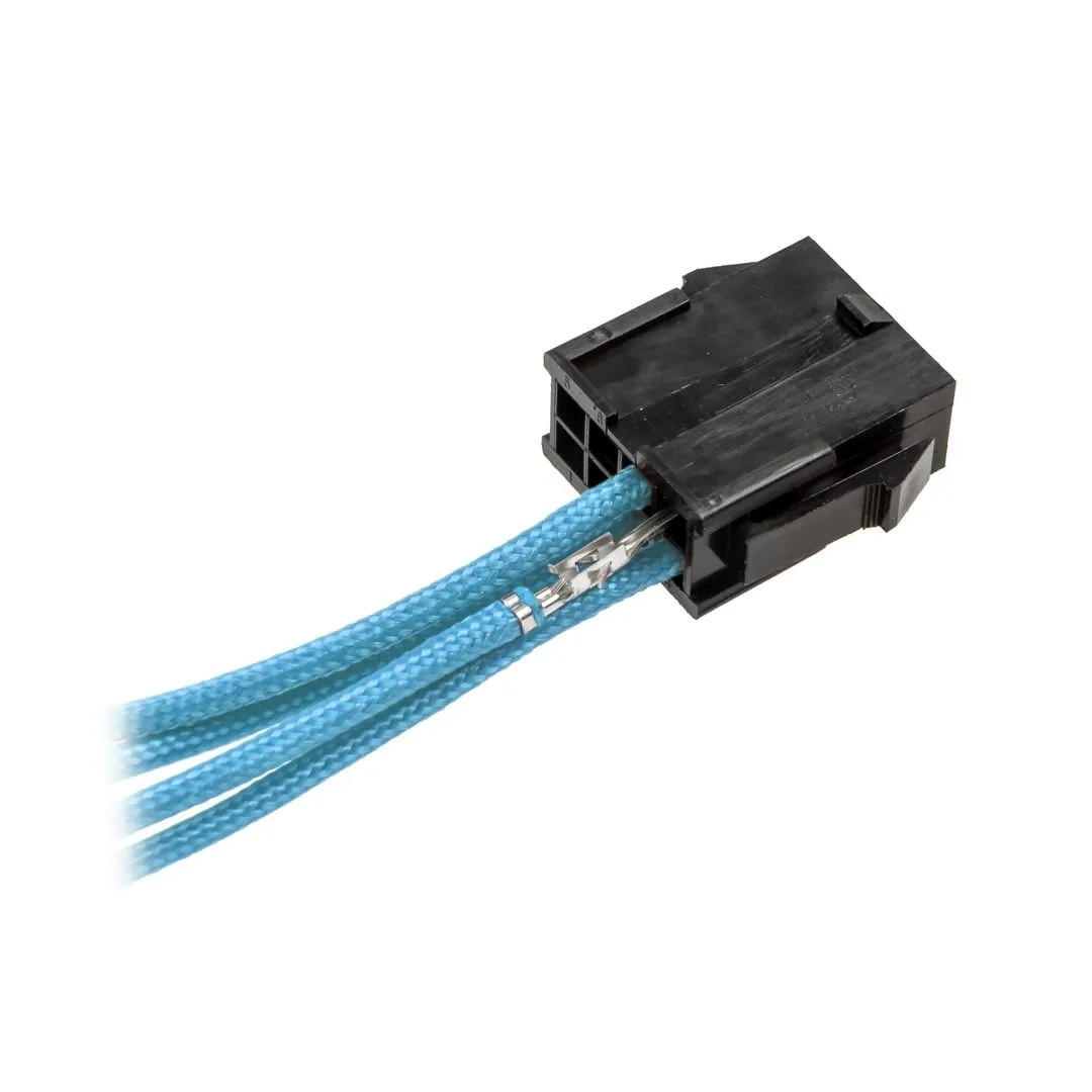 CableMod ModFlex sleeved wire 20cm lichtblauw 4-pack draden