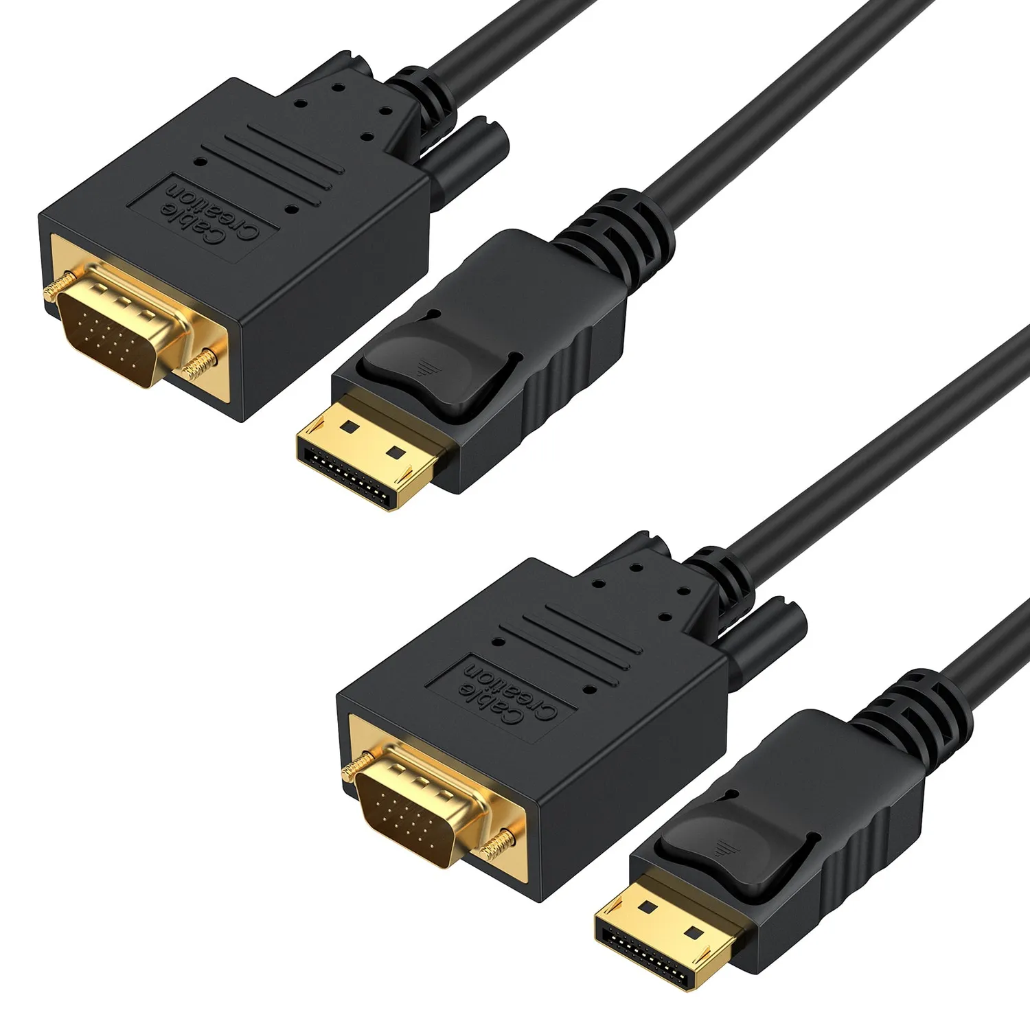 CableCreation DisplayPort naar VGA Kabel 1,8m