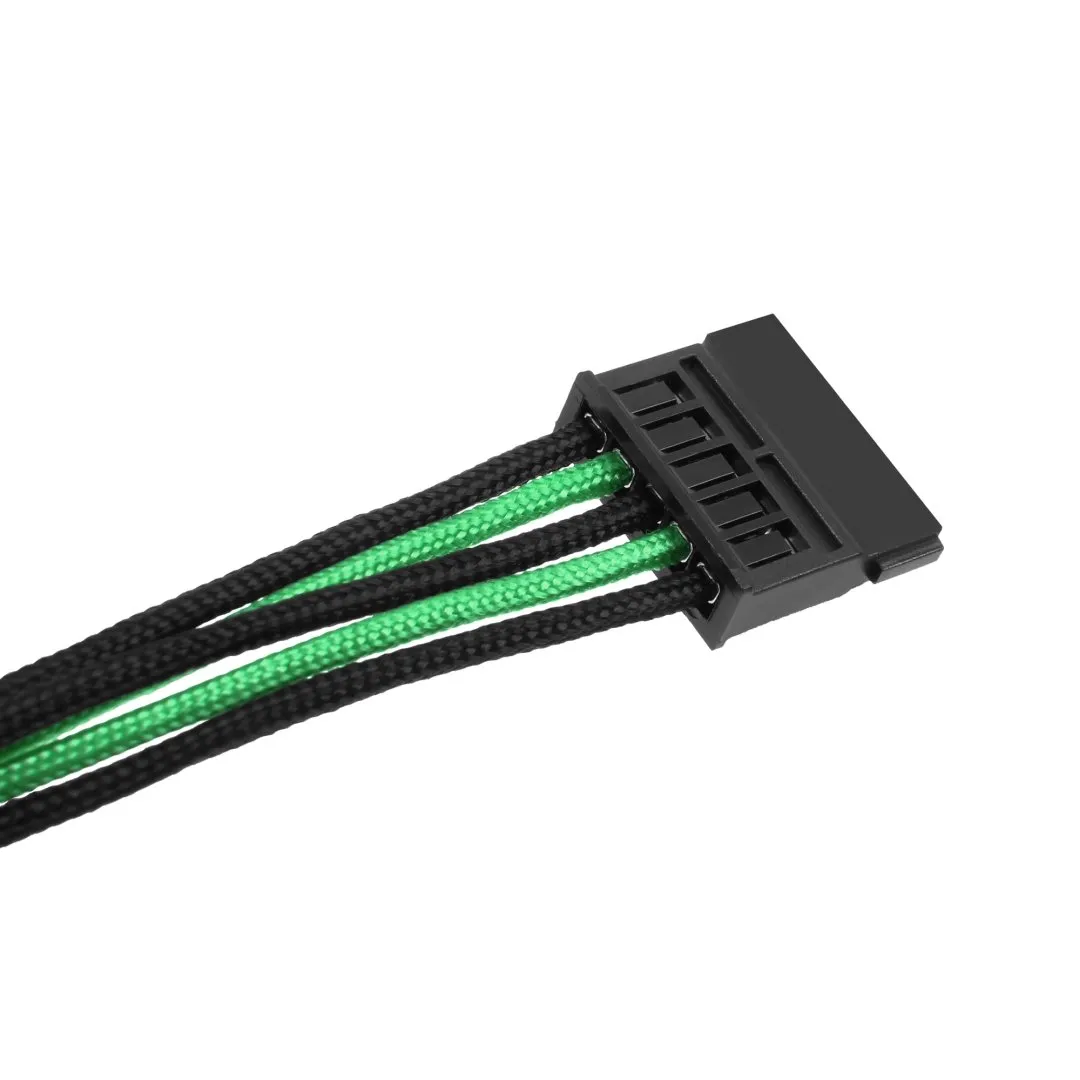 CableMod C-Series Essentials kabelkit Corsair RM zwart-groen