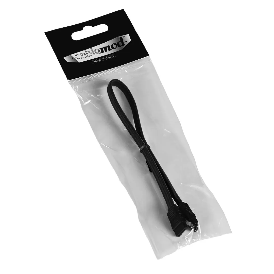 CableMod ModFlex SATA 3 kabel 60cm zwart