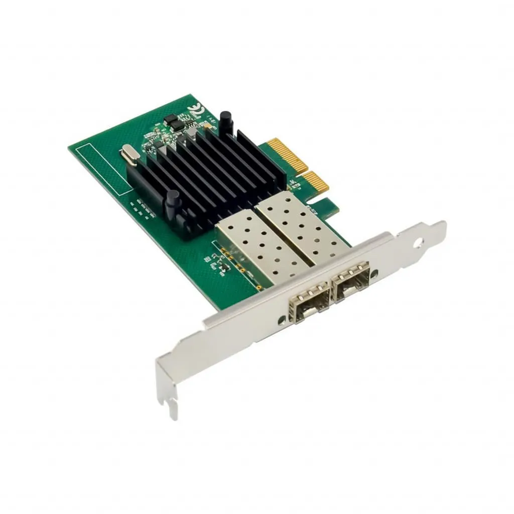 Microconnect I350-F2 netwerkkaart dual SFP 1GbE fiber