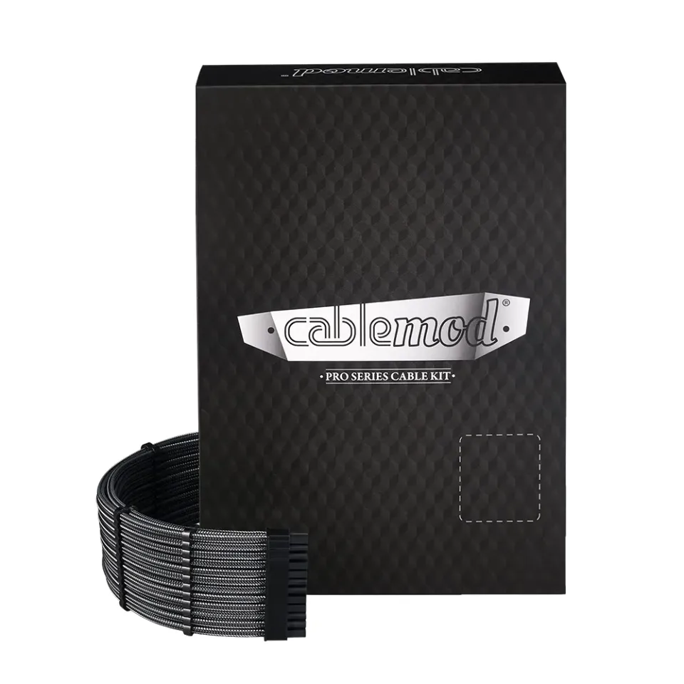 CableMod E-Series Pro 12VHPWR kabelset carbon EVGA
