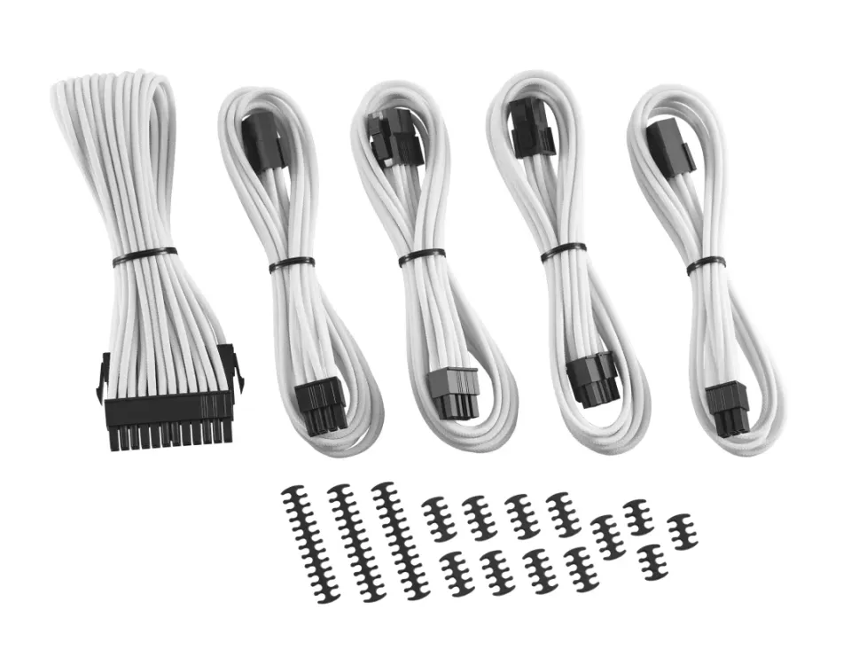 CableMod Classic ModMesh verlengkabelset 8+6 wit