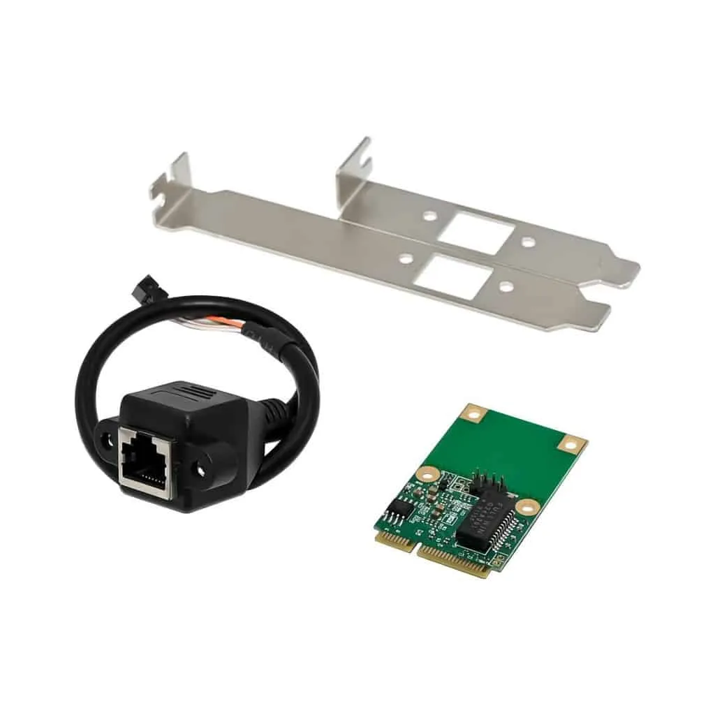 Microconnect I210-T1 MiniPCIe netwerkkaart 1G RJ45 single