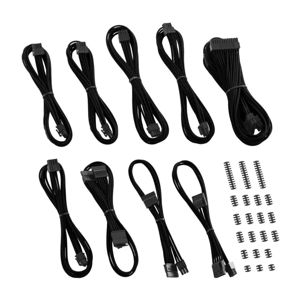 CableMod C-Series ModMesh Classic kabelset Corsair zwart