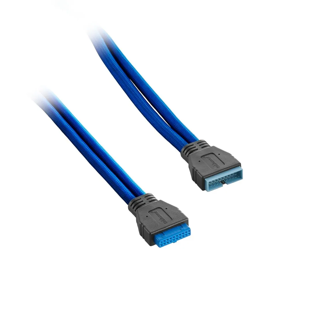 CableMod ModMesh Internal USB 3.0 verlengkabel 50cm blauw
