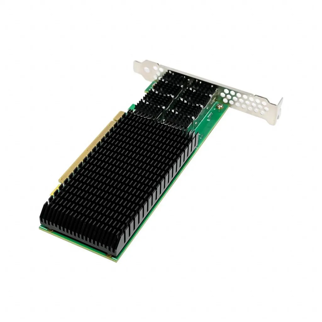 Microconnect ConnectX-6 netwerkkaart 200GbE QSFP56 dual-port