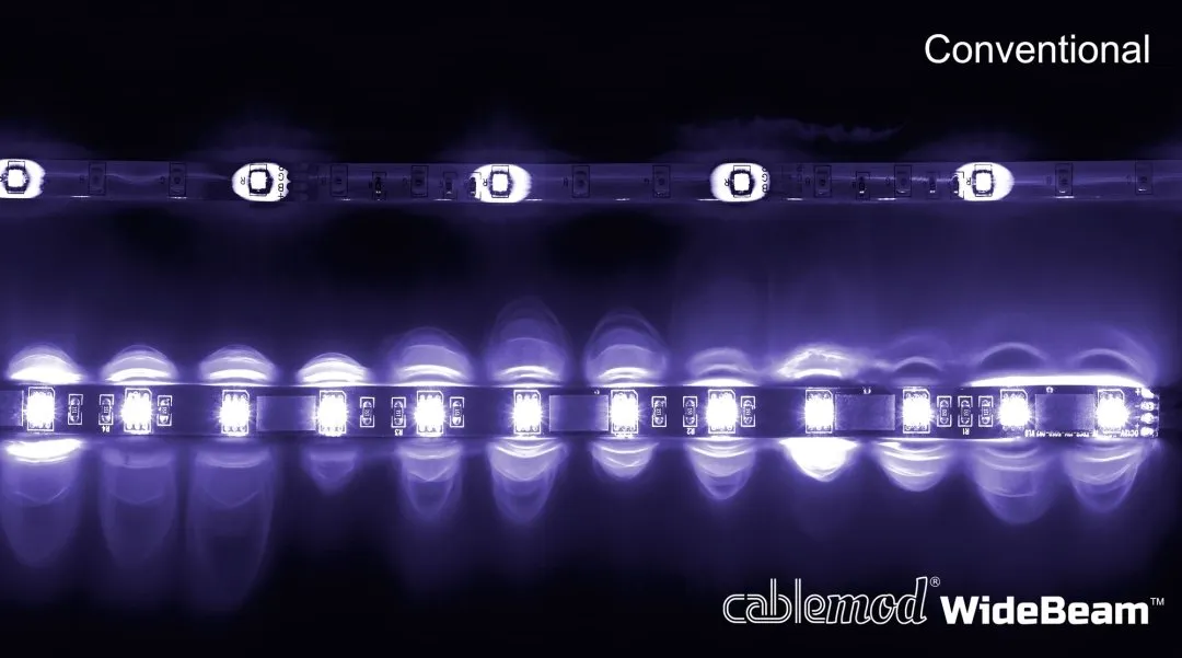 CableMod WideBeam Foam LED Strip 60cm UV ledstrip