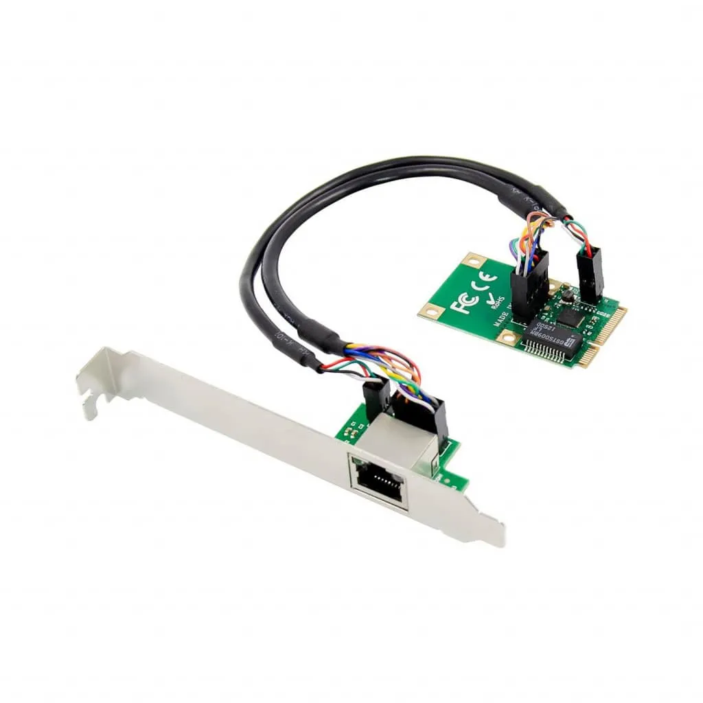 Microconnect 8111F netwerkkaart MiniPCIe 1G RJ45
