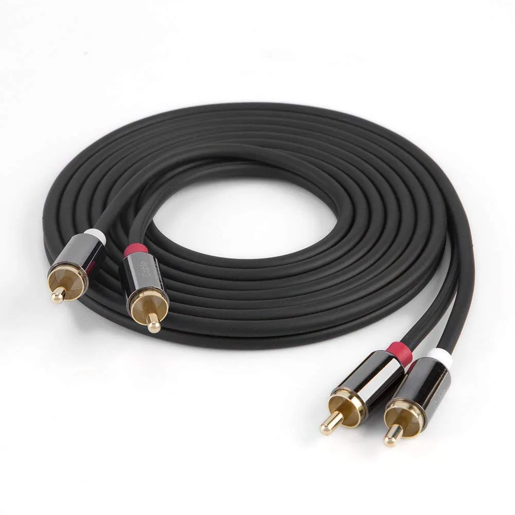 CableCreation 2RCA naar 2RCA audiokabel 3 meter stereo