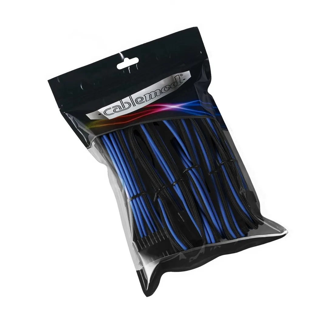 CableMod PRO ModMesh extension kabelset zwart-blauw 5-delig