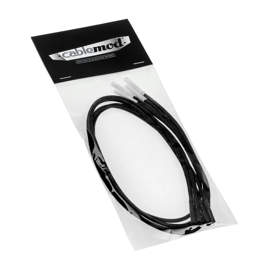 CableMod ModFlex kabeldraad zwart 20cm 4-pack