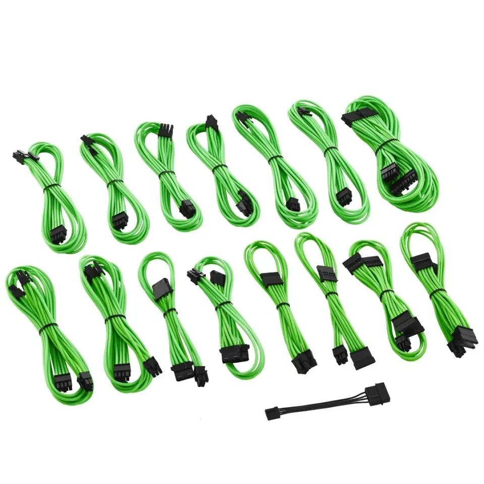 CableMod E-Series ModMesh kabelset EVGA G5 lichtgroen