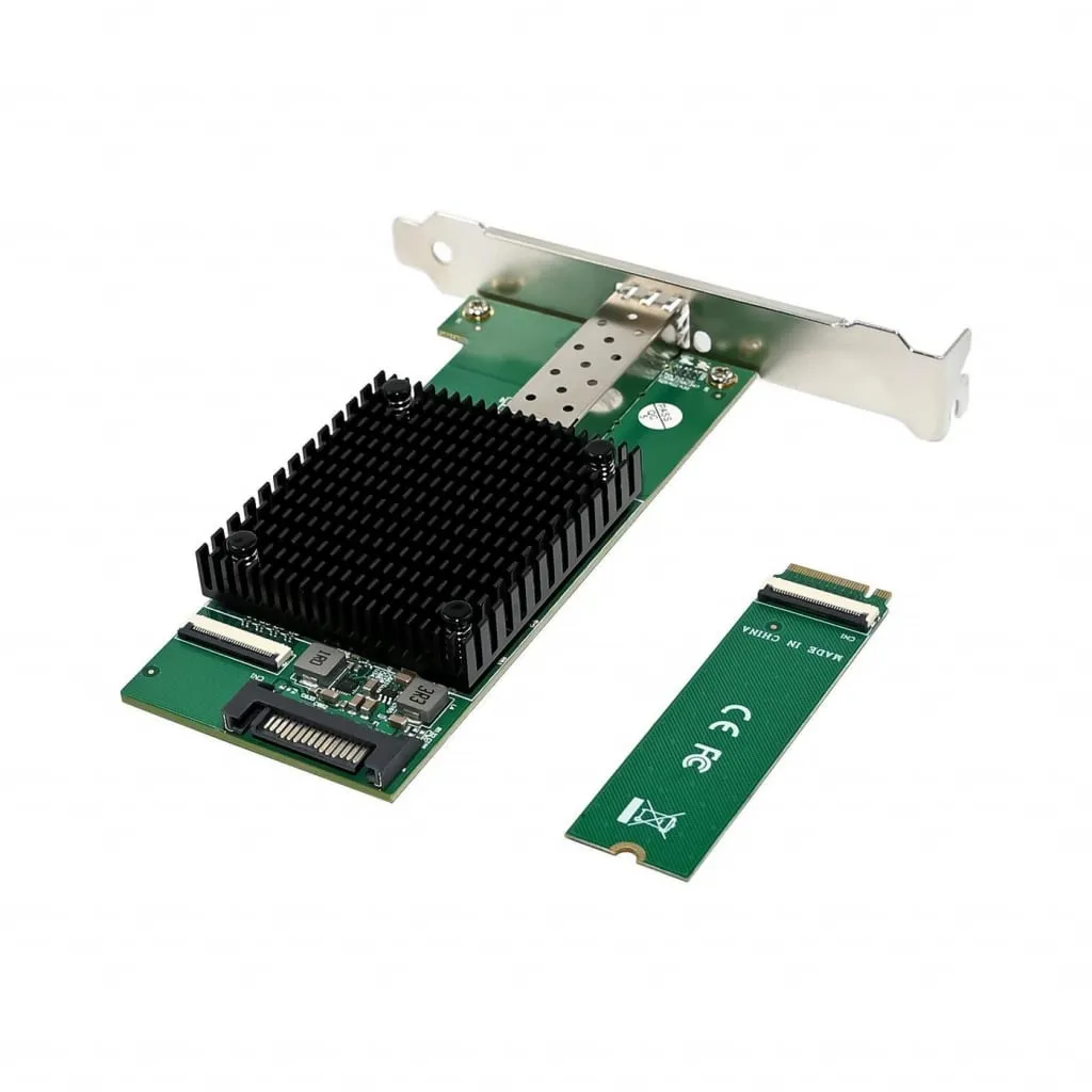 Microconnect X520 M.2 netwerkkaart 10GbE SFP+ single