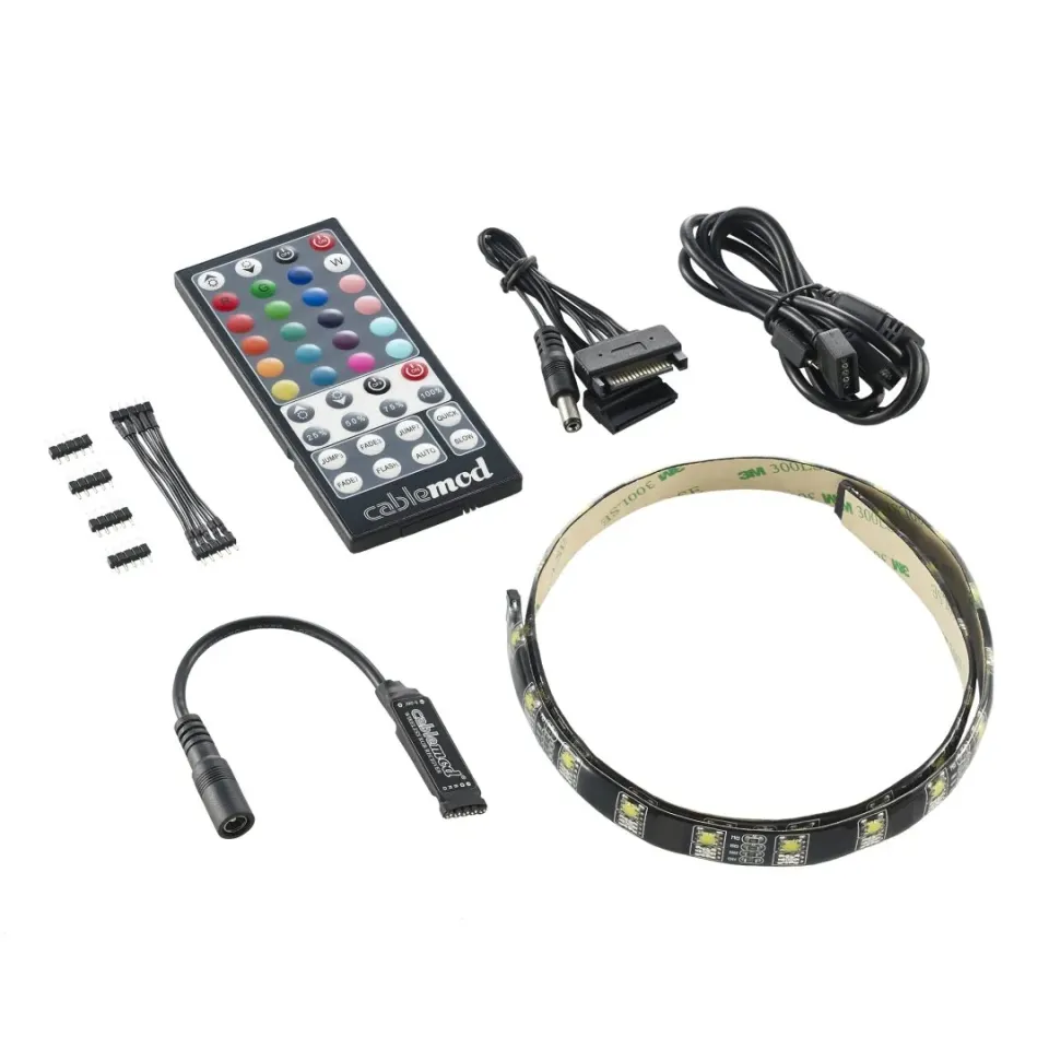 CableMod WideBeam Hybrid LED-strip 60cm RGB/W