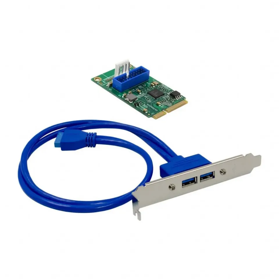 Microconnect NEC720202 Mini PCIe USB-kaart 2-poort