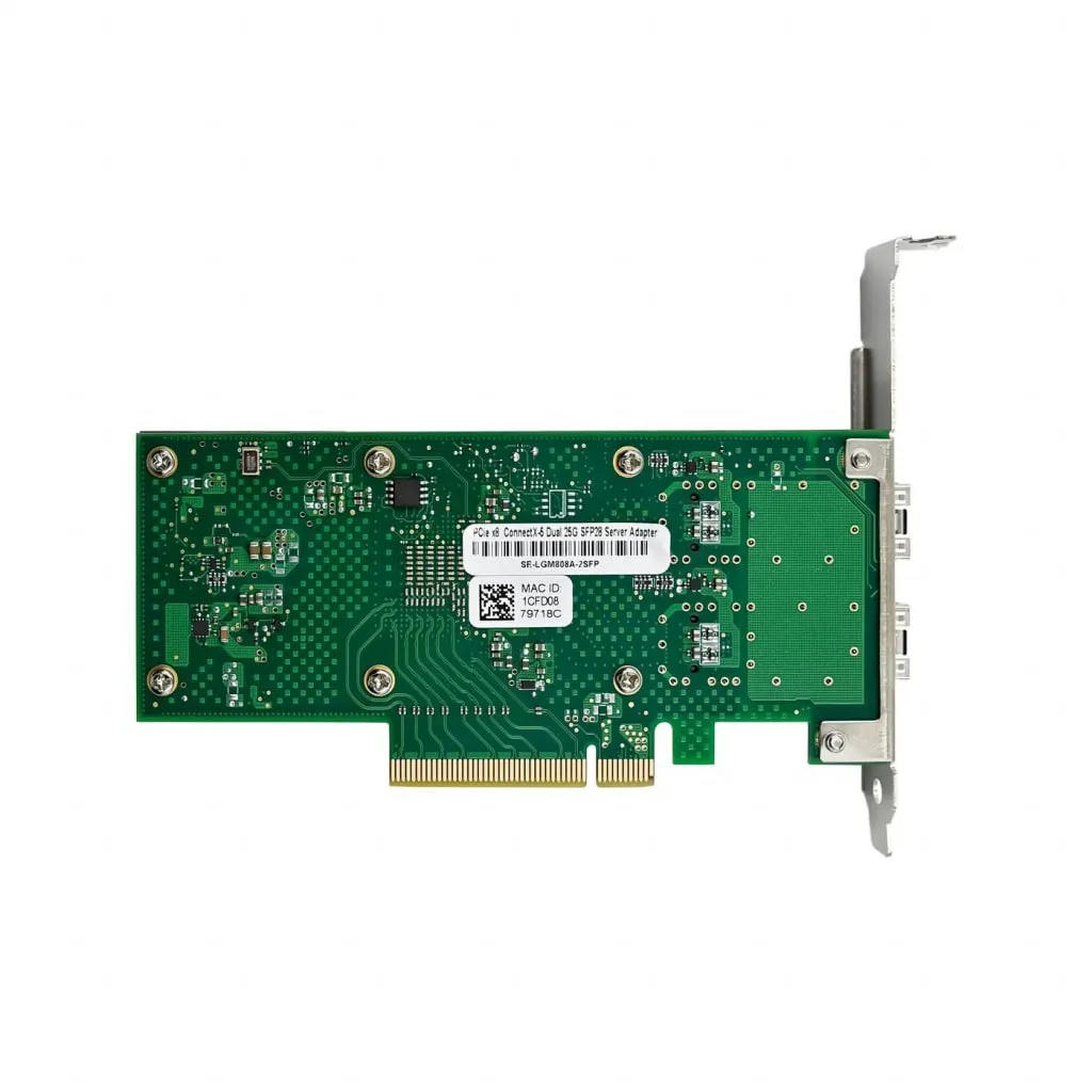 Microconnect ConnectX-5 PCIe x8 netwerkkaart 25GbE SFP28