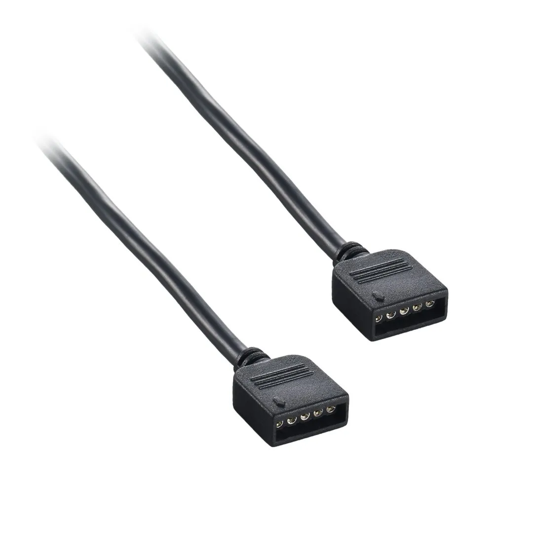 CableMod 5-pin LED verlengkabel set zwart
