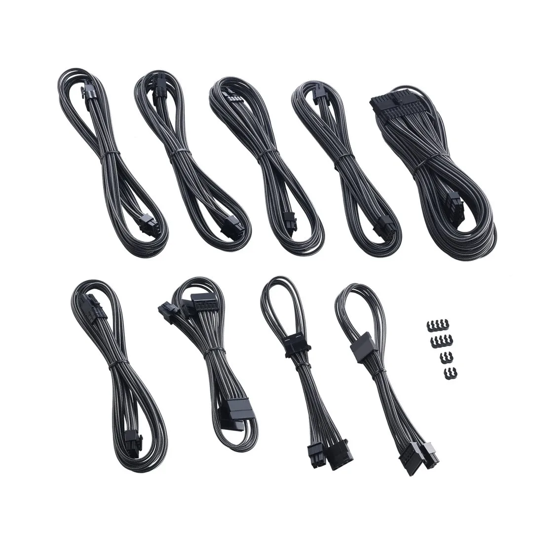 CableMod C-Series PRO ModMesh kabelset carbon voor Corsair