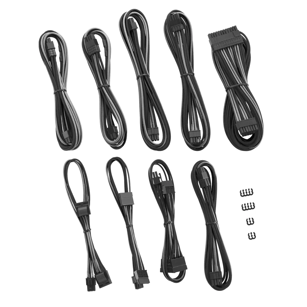 CableMod RT PRO ModFlex kabelset ASUS Seasonic zwart zilver