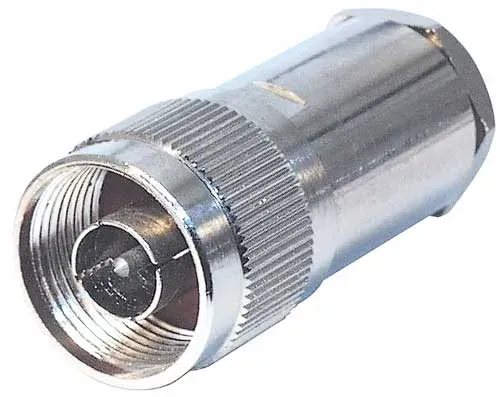 T.E.G. N Connector Male RG213 RG8A/U 50 Ohm Klem