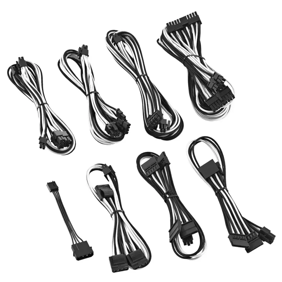 CableMod E-Series ModFlex kabelset EVGA GS/PS zwart-wit