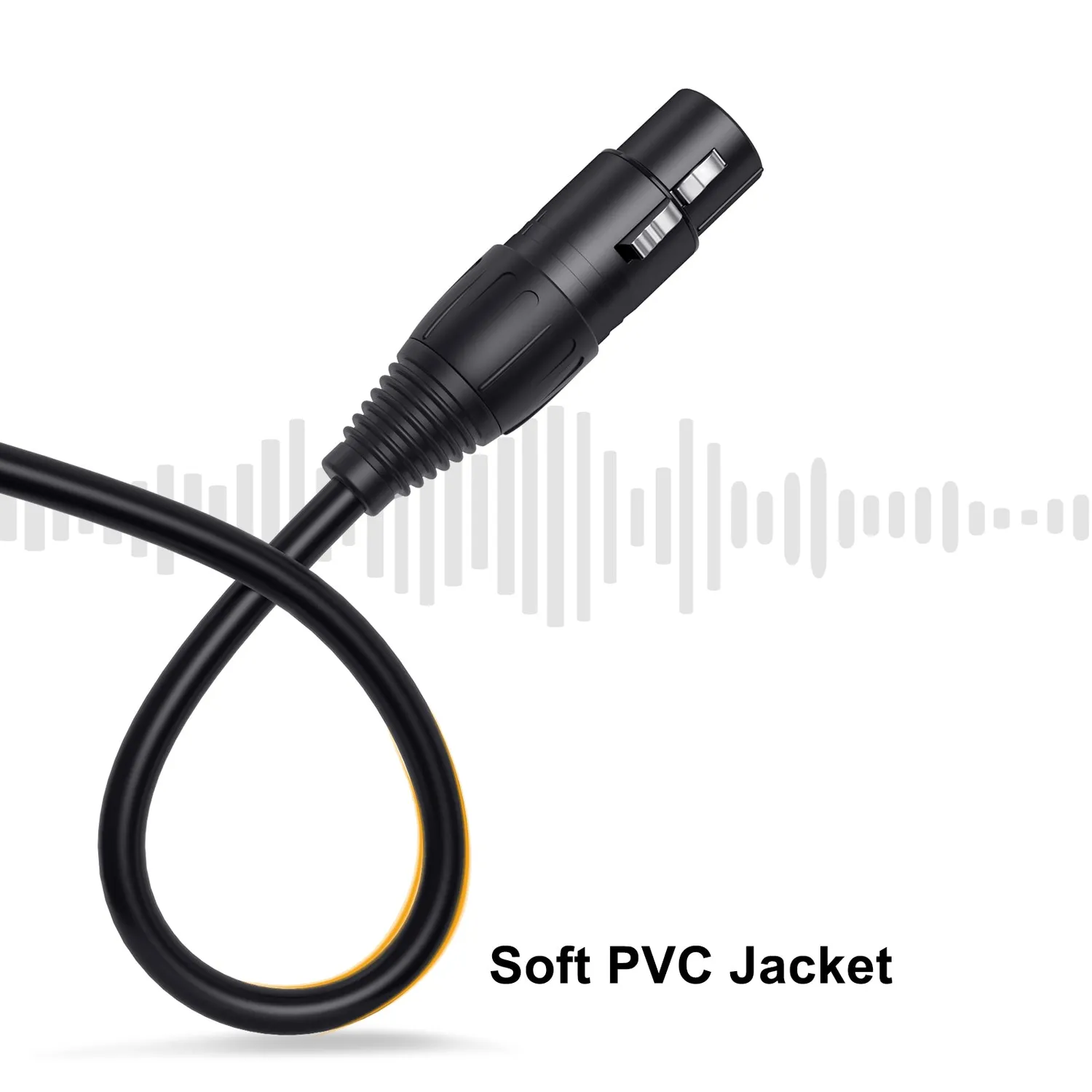 CableCreation XLR Splitter Kabel Y 1-Pack Gebalanceerd
