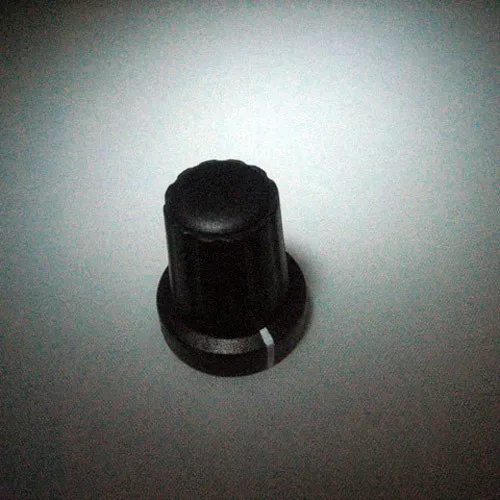 T.E.G. knop schroef 23x19mm streep as 6mm