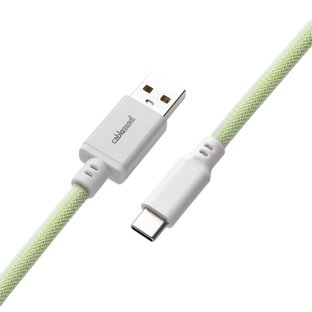 CableMod Pro Straight toetsenbordkabel 150cm Lime Sorbet USB-C