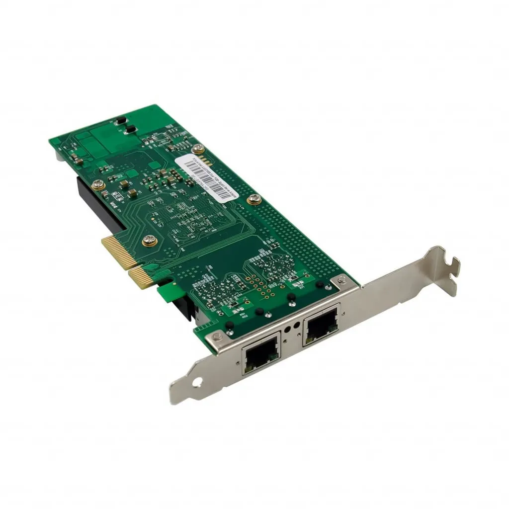 Microconnect 82576EB netwerkkaart dual 1GbE PoE PCIe x4