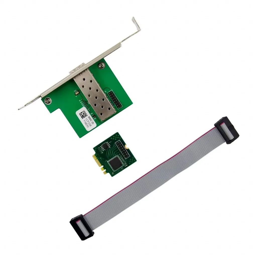 Microconnect I210AS netwerkkaart M.2 A+E 1GbE SFP glasvezel