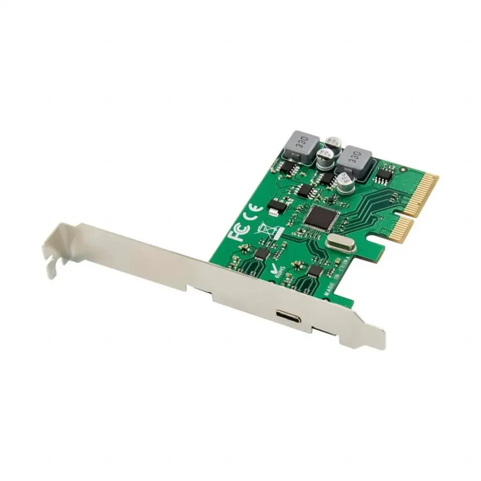 Microconnect PCIe X4 ASM1142 USB-kaart 10Gbps 2x USB-C