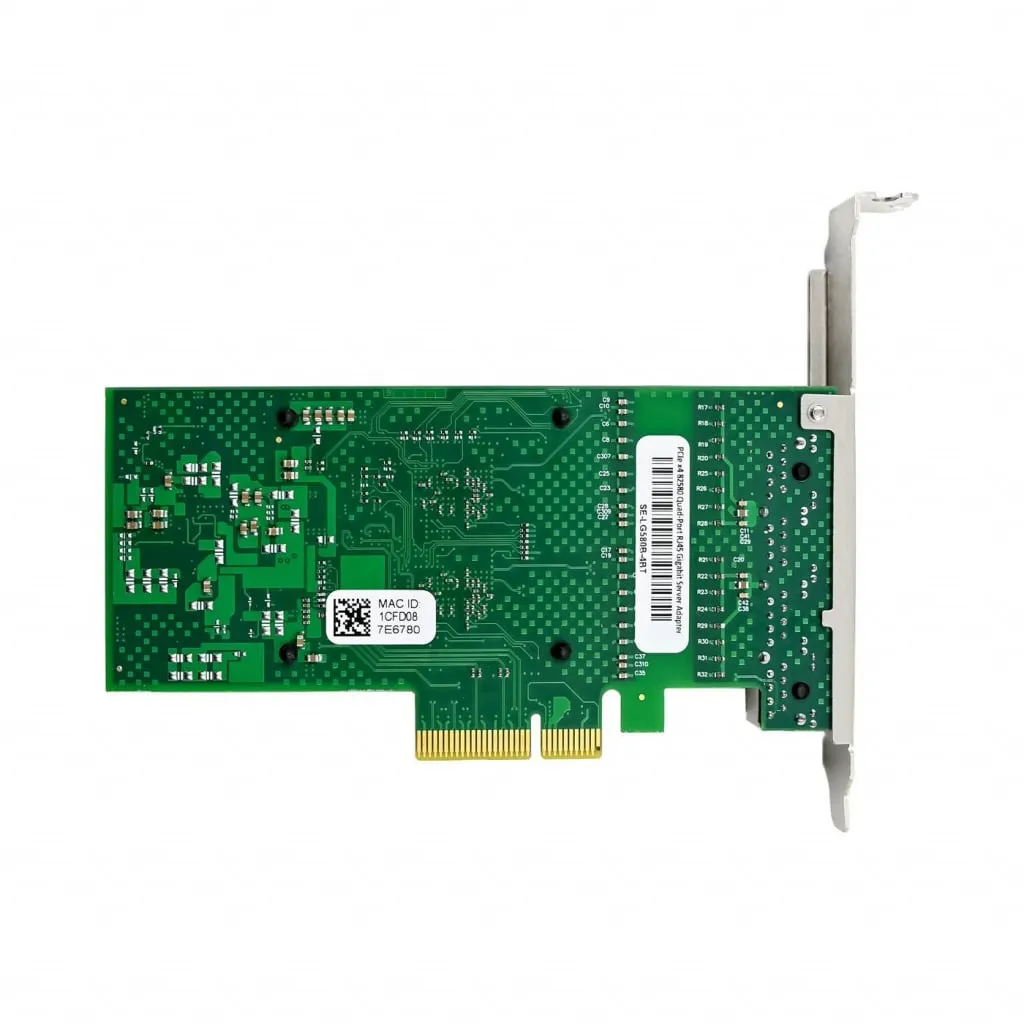 Microconnect I340 Netwerkkaart PCIe x4 Quad RJ45 gigabit